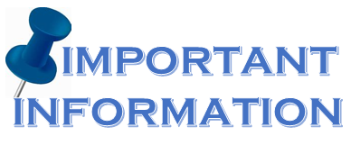 Important Information