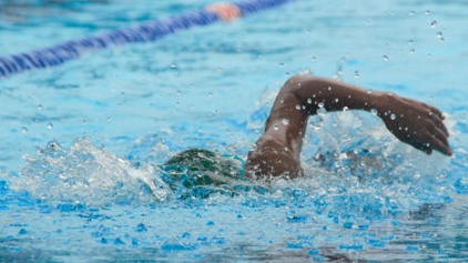 picture of someone swimning