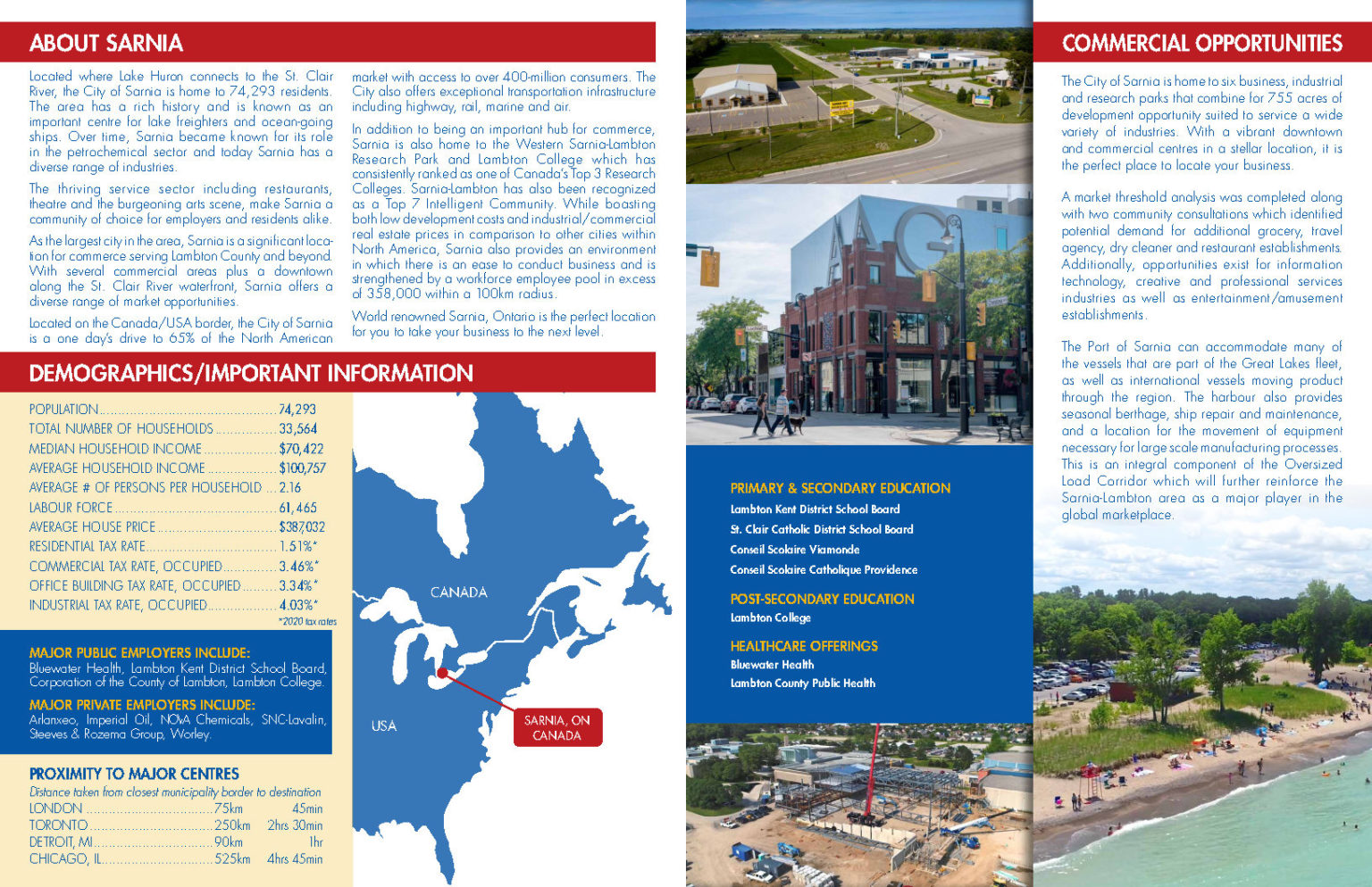 Prospectus City of Sarnia Prospectus City of Sarnia