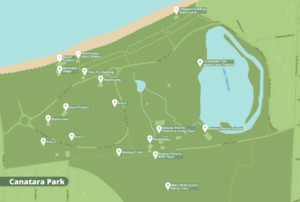 Canatara Park Map