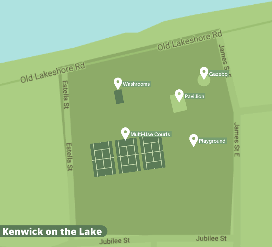 Kenwick on the Lake Map