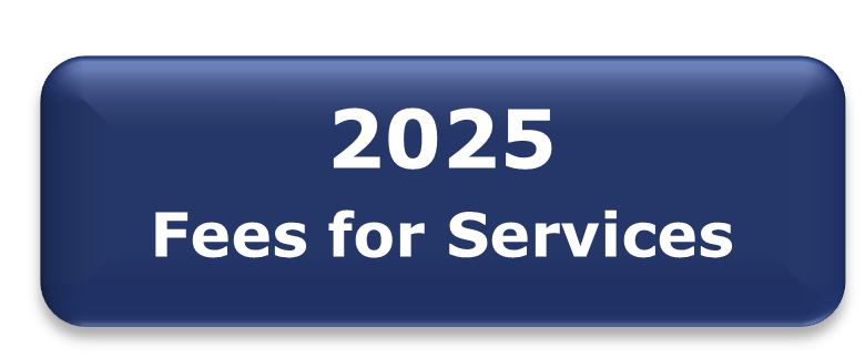 2025 Fees for Services Button