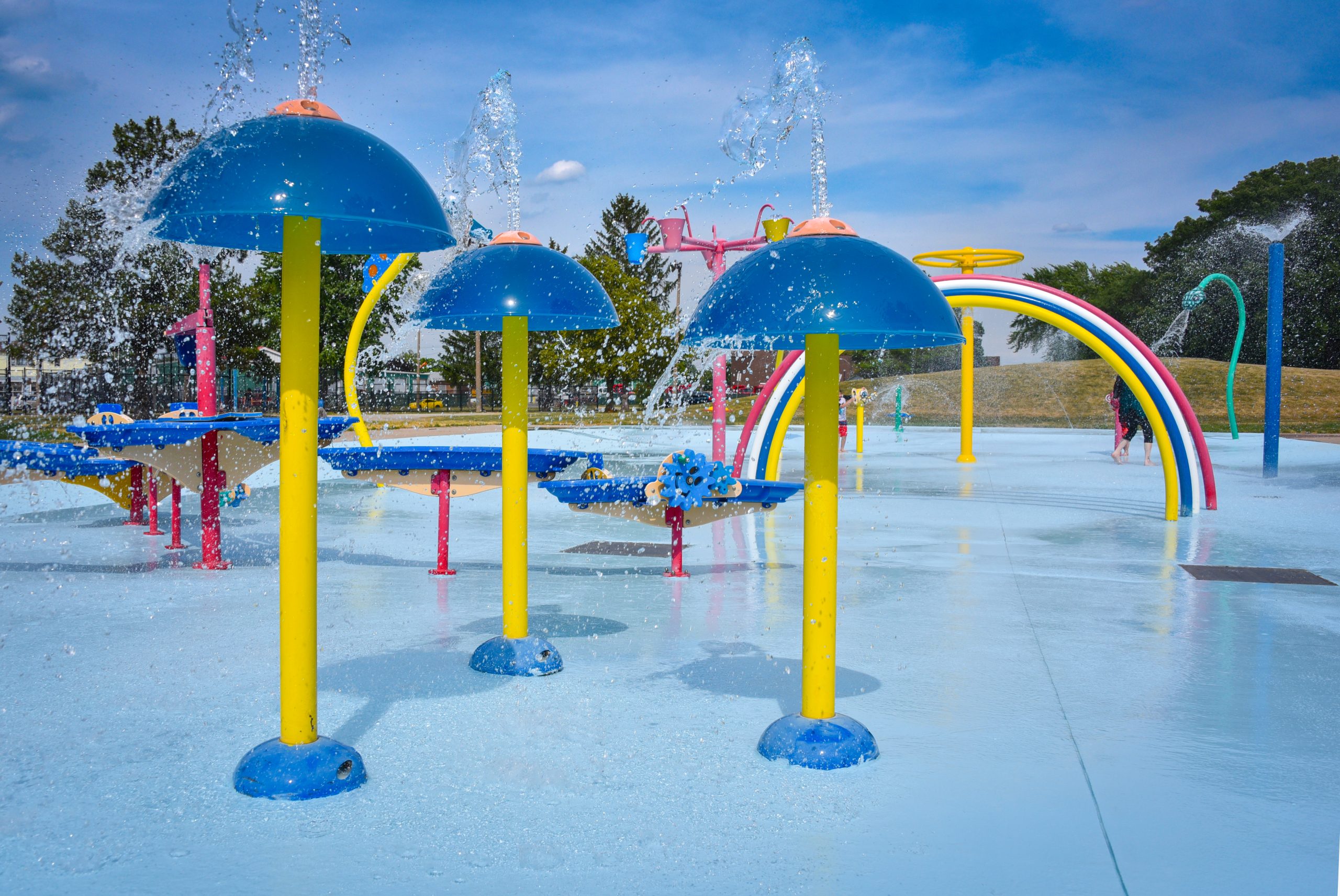 Tecumseh splash pad